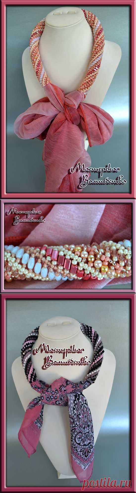 Вам надоели мои платочки? Терпите:) | biser.info - всё о бисере и бисерном творчестве