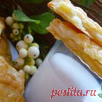 Слойки картофельные с сыром 