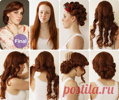 Как сделать ретро на волосах (42 фото): видео-инструкция по применению своими руками, особенности причесок для коротких, средних, длинных шевелюр, цена, фото