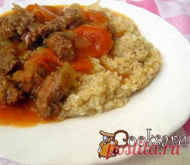 Гуляш в мультиварке фото рецепт приготовления