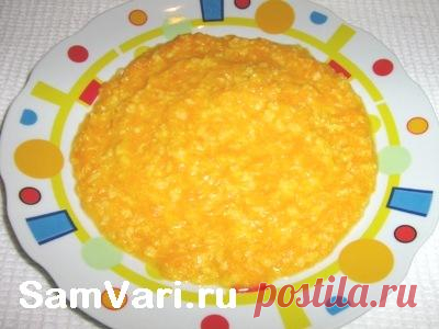 Каша из тыквы и пшена. Рецепт с фото.Что приготовить из тыквы.