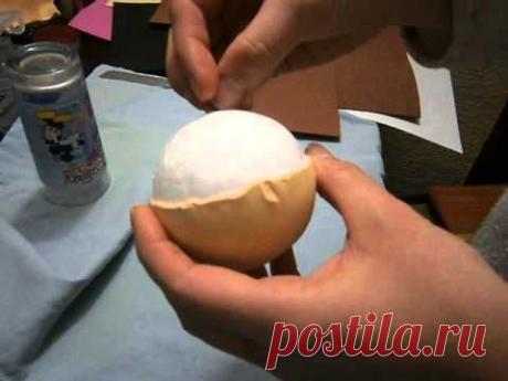 ▶ голова куклы из фоамирана 2 - YouTube