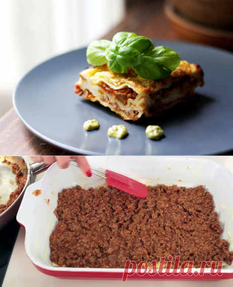 «Лазанья классическая с мясом» рецепт c видео – итальянская кухня: паста и пицца