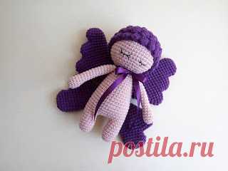 Nelly Handmade: Crochet Pattern: Sleepy Butterfly Doll