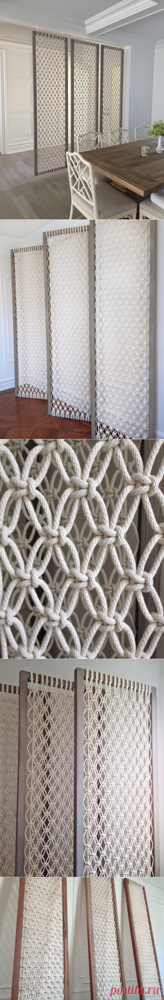 РАЗДЕЛИТЕЛЬ КОМНАТЫ MACRAME - MACRO MACRAMÉ