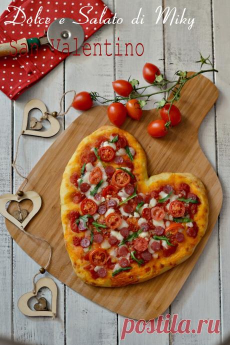 Pizza per San Valentino soffice