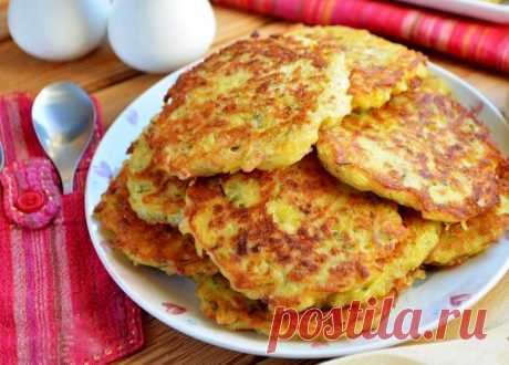 Дранки с ветчиной и сыром