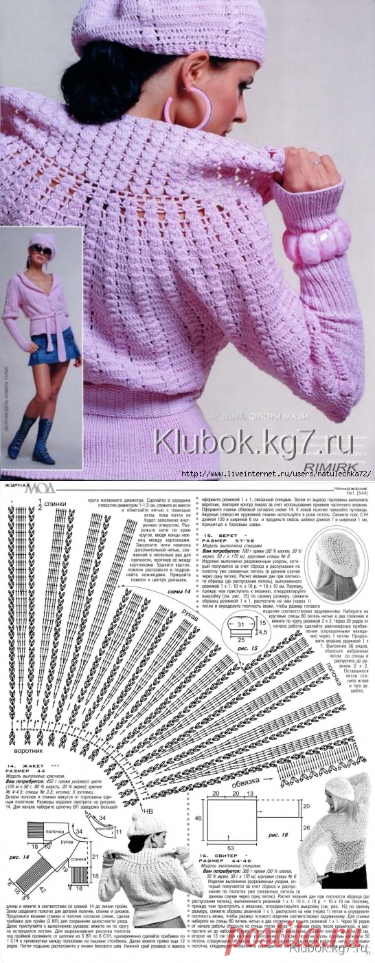 КОФТОЧКА от ФЛОРЫ МАЗИ | Клубок