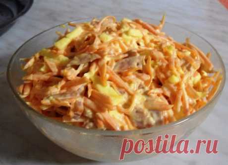 Салат из моркови с колбасой и сыром

Сырую морковь натереть на корейской терке..добавить нарезанные соломкой колбасу и сыр...заправить майонезом с чесночком..

Автор: Лидия Лебедева