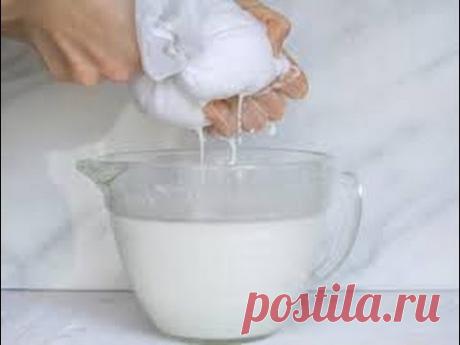 Кокосовое молоко из кокосовой стружки  в домашних условиях