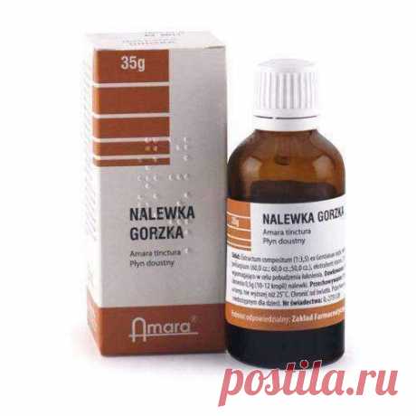 Tincture bitter 35g, lack of appetite, loss of appetite