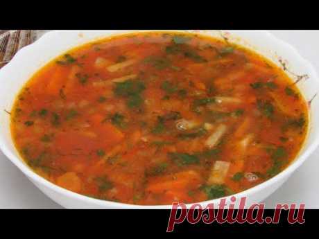 Недорогой Постный суп на обед! Простой рецепт без мяса