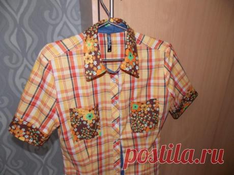 Переделка рубашки (DIY)