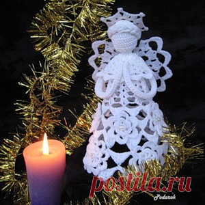 Ангел крючком.