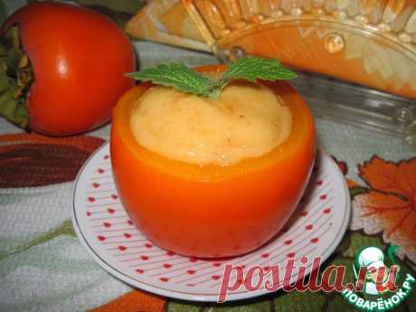 Мягкое мороженое из хурмы и банана – кулинарный рецепт