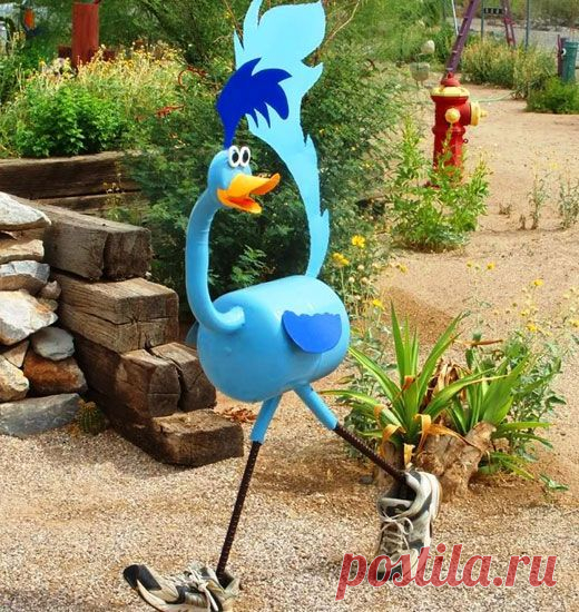 Садовые фигурки своими руками: Веселый Страус - каталог статей на сайте - ДомСтрой Садовые фигурки своими руками: Веселый Страус ➜ собрание интересных и полезных идей на сайте ★ДомСтрой★