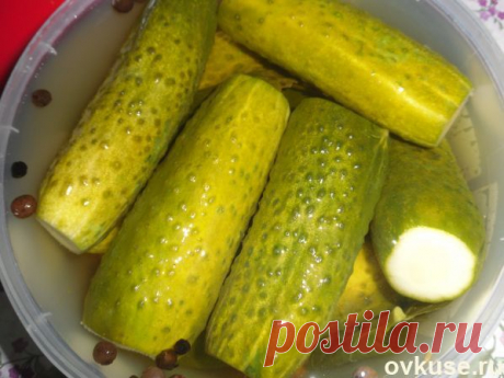 малосольные огурцы - Простые рецепты Овкусе.ру