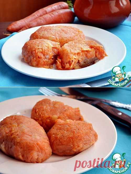Сладкие морковные пирожки - кулинарный рецепт