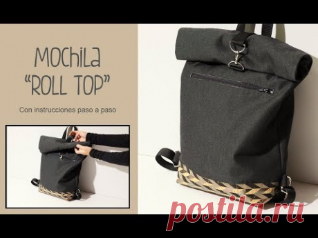 Mochila "Roll Top" / Roll Top Backpack