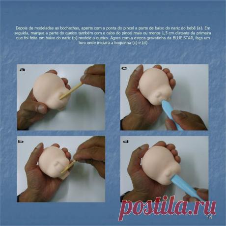 Лепка кукольных головок