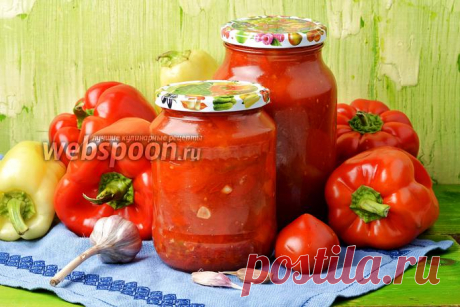 Лечо из перца и помидоров рецепт с фото, как приготовить на Webspoon.ru