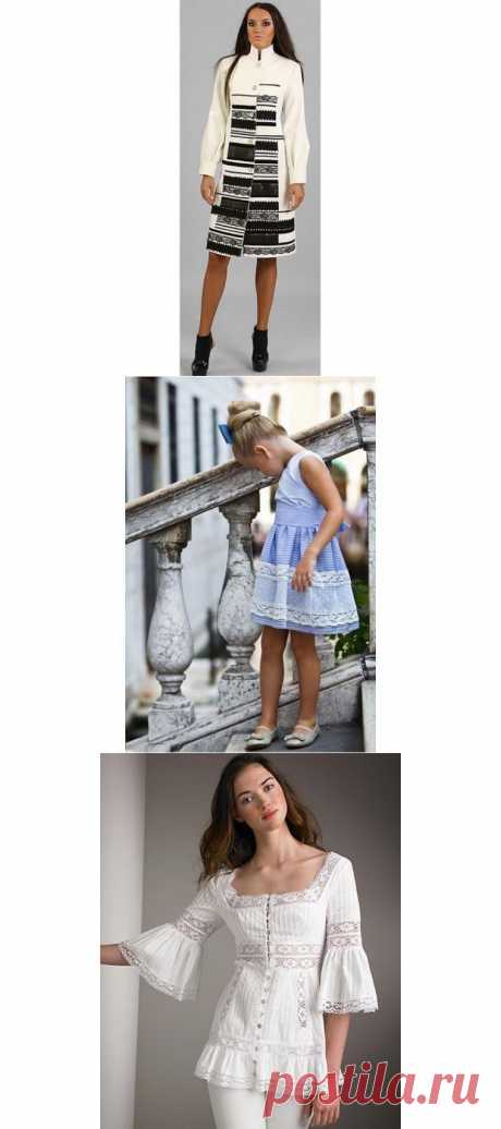 Идеи использования кружева