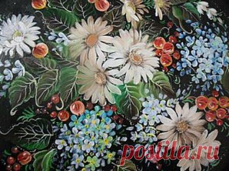 Кемеровская декоративная роспись. - Ярмарка Мастеров - ручная работа, handmade
