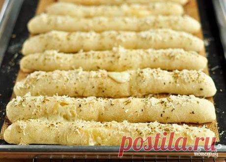Хлебные палочки с сыром - пошаговый рецепт с фото на Повар.ру