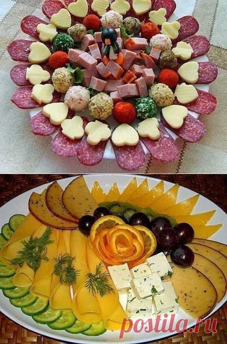 МЯСО - СЫРНАЯ ТАРЕЛКА !!!