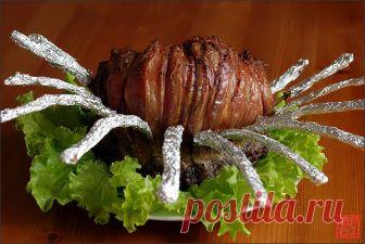 Новогоднее блюдо: корона из бараньей корейки — Готовим дома