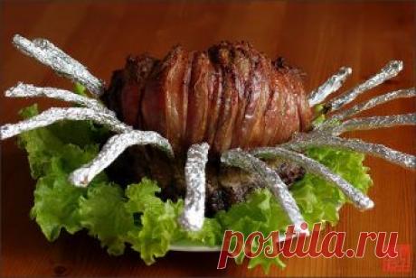 Новогоднее блюдо: корона из бараньей корейки — Готовим дома
