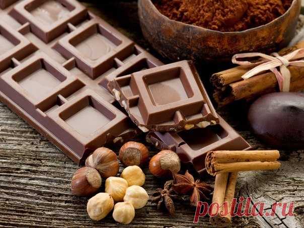 Полезные факты о шоколаде.