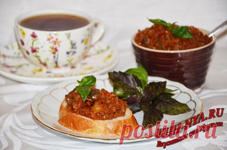 Самая вкусная баклажанная икра (на зиму) - Сборник кулинарных рецептов Вкусняшки от Ирульки