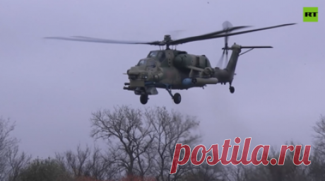Уничтожили бронетехнику ВСУ: авиация ВС РФ поразила позиции противника в курском приграничье. Экипажи авиации ВС РФ на вертолётах Ми-28НМ в составе смешанной тактической группы выполнили удар ракетами по бронированной технике и живой силе противника в приграничном районе Курской области. В ходе выполнения боевой задачи по поддержке сухопутных войск была уничтожена бронетехника ВСУ. Затем экипажи выполнили маневрирование на предельно малой высоте с отстрелом тепловых ловушек, что предотвращает…