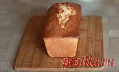 Творожный кекс в духовке