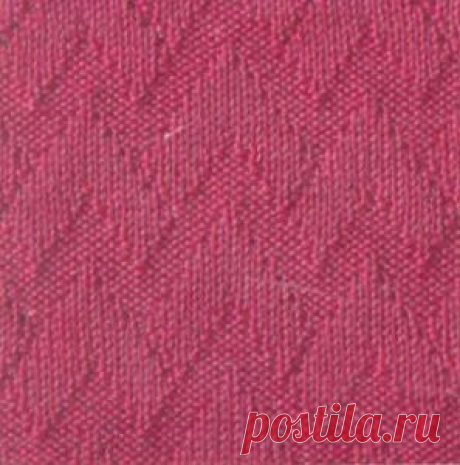 Рельефный узор спицами № 9 - в журнале trend-city.ru
