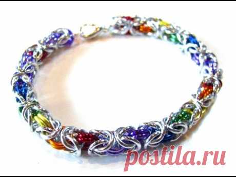 Byzantine Weave Chainmaille Tutorial