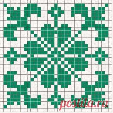 Большая подборка схем для вышивки интересных орнаментов