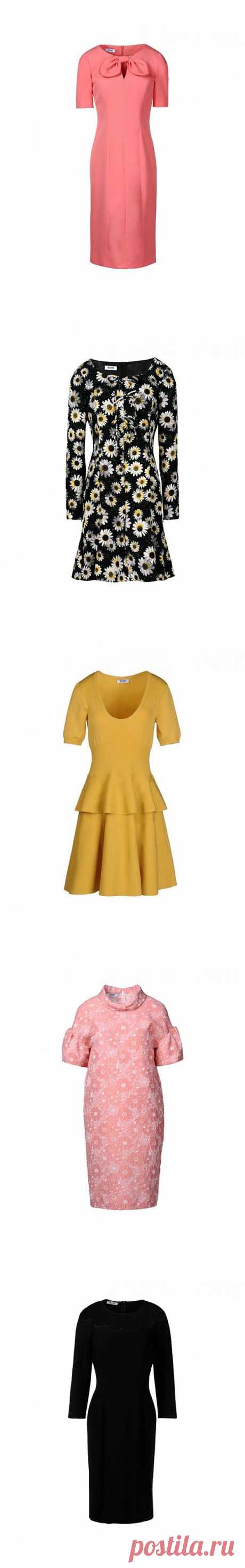 (+1) тема - Самые стильные платья из коллекции MOSCHINO CHEAP &amp; CHIC весна-лето 2014 | Мода