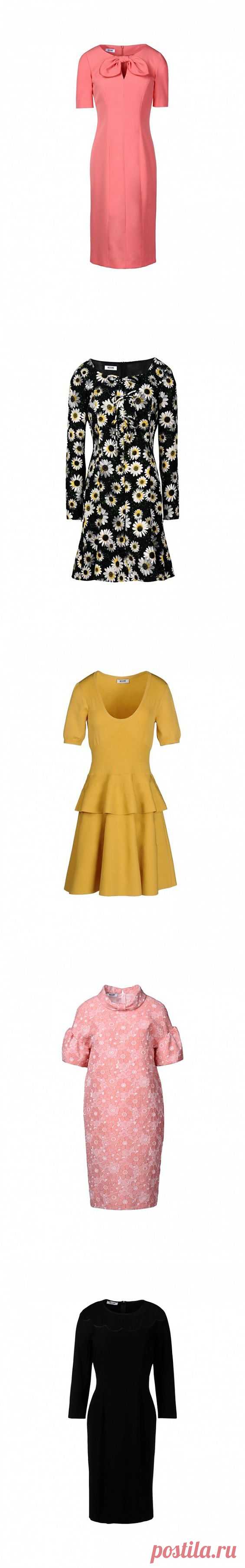 (+1) тема - Самые стильные платья из коллекции MOSCHINO CHEAP & CHIC весна-лето 2014 | Мода