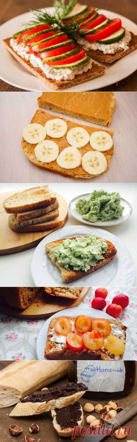 10 рецептов вкусных бутербродов