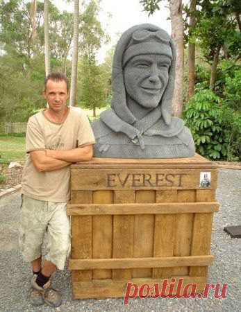 Скульптуры из проволочной сетки. » Поржать.ру