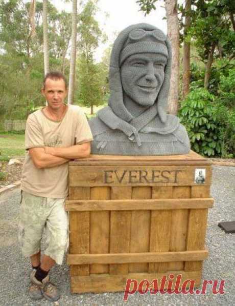 Скульптуры из проволочной сетки. » Поржать.ру