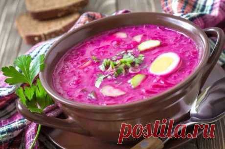 7 рецептов восхитительных холодных супов