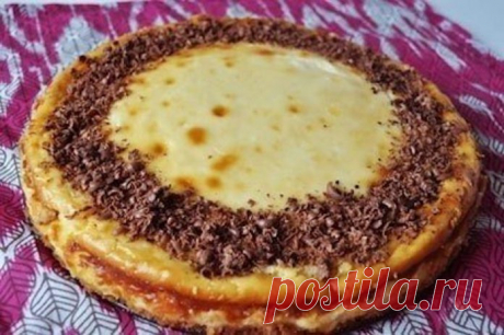 Простой, но вкусный Домашний чизкейк "Луговое поле"