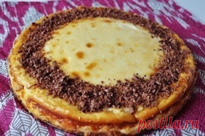 Простой, но вкусный Домашний чизкейк 