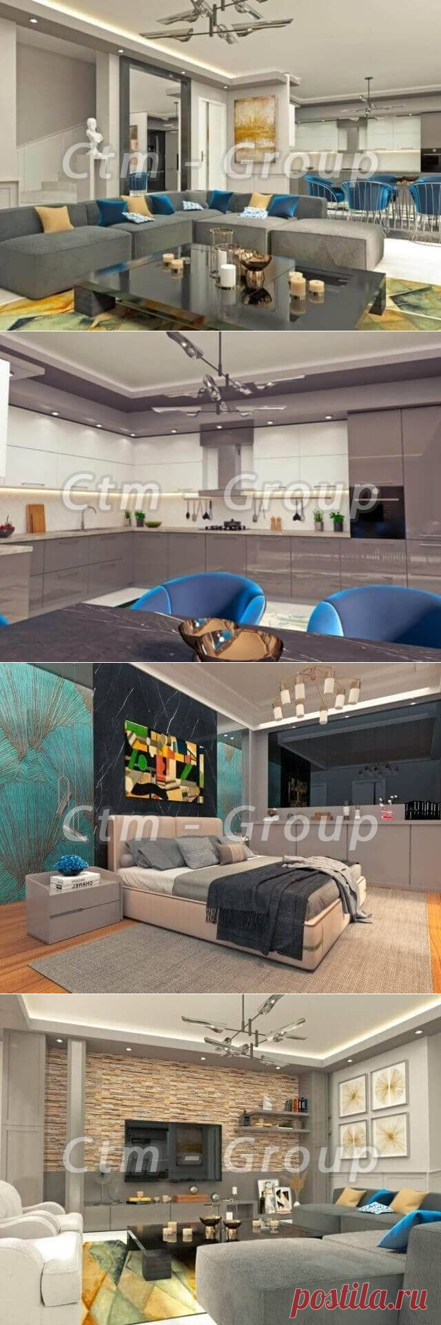 Вилла 4+1 в Оваджику від забудовника