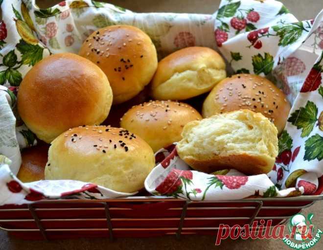Булочки на картофельном пюре – кулинарный рецепт