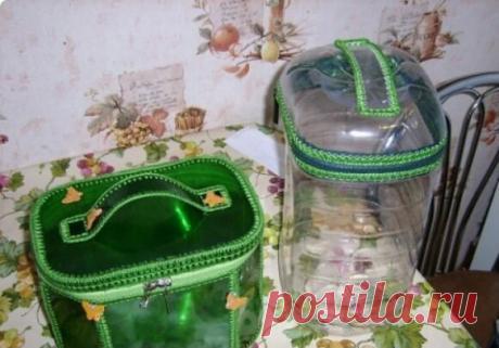 Красивые и полезные вещи из пятилитровых пластиковых бутылок
