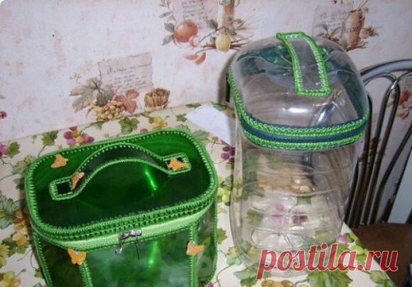 Красивые и полезные вещи из пятилитровых пластиковых бутылок